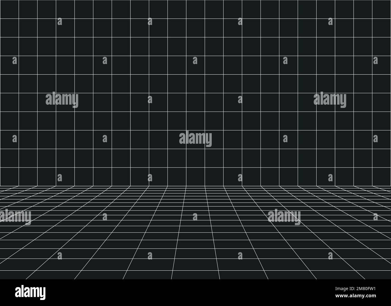 Visualization futuristic interior Stock Vector Images - Alamy
