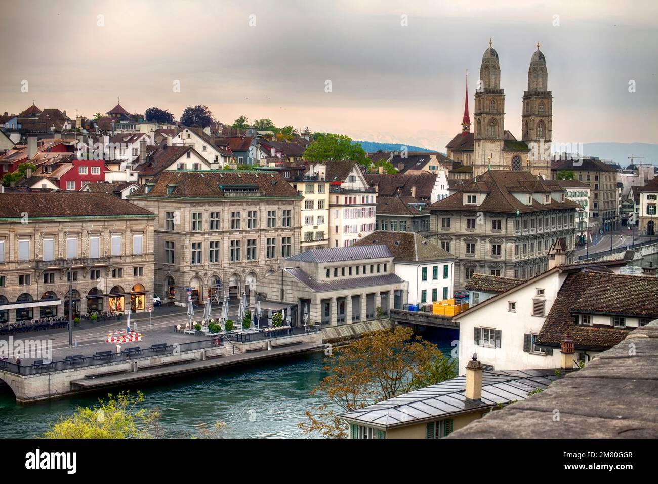 Zurich city center, Switzerland, Europe Stock Photo Alamy