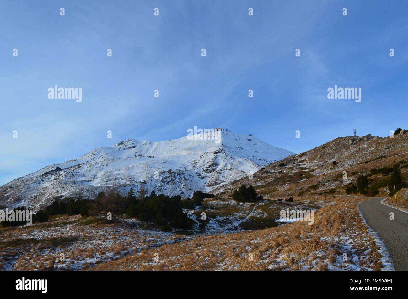 Monte Cimone Stock Photo