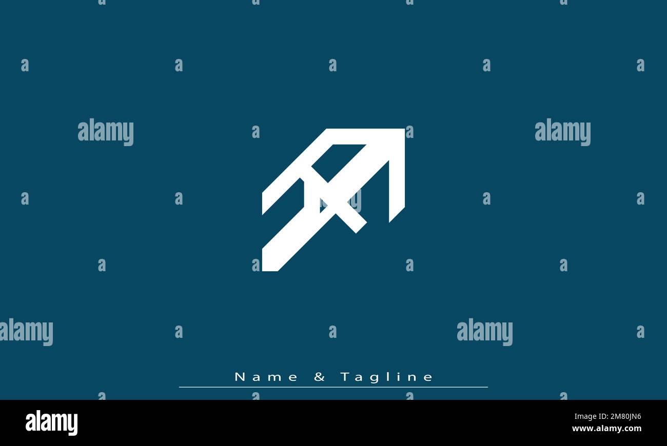 Alphabet letters Initials Monogram logo RF , FR Stock Vector Image ...