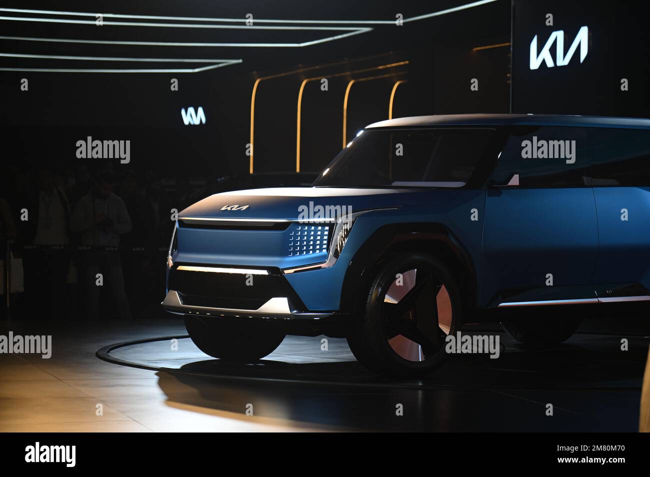 Greater Noida, Uttar Pradesh, India. 11th Jan, 2023. Kia Concept EV9