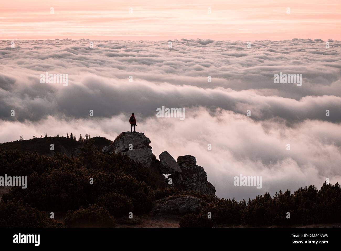 Camping above the clouds hi-res stock photography and images - Alamy