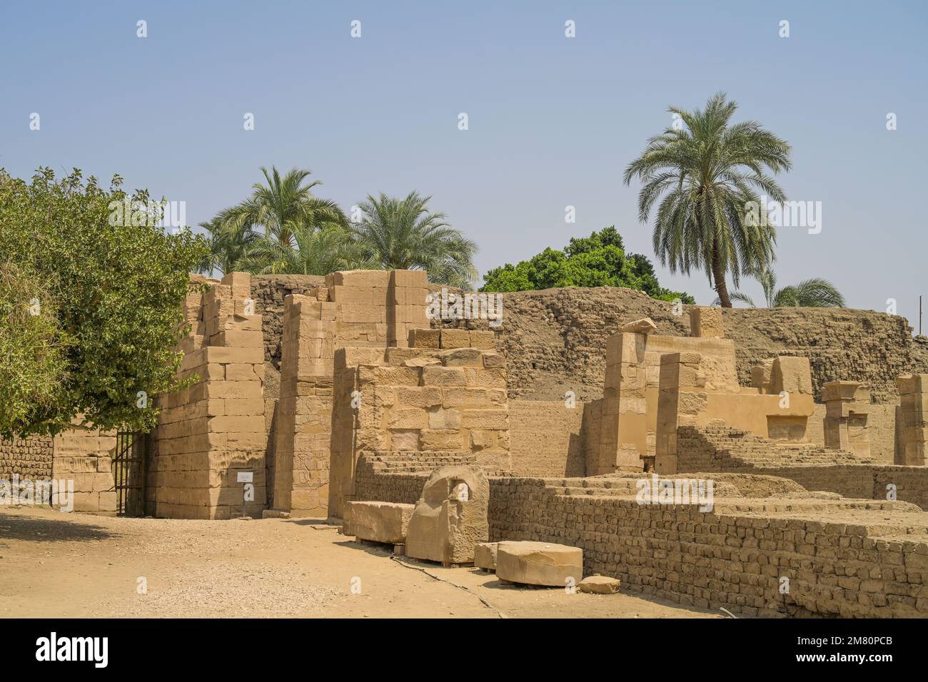 Tempel des Ptah, KarnakTempel, Karnak, Ägypten Stock Photo Alamy