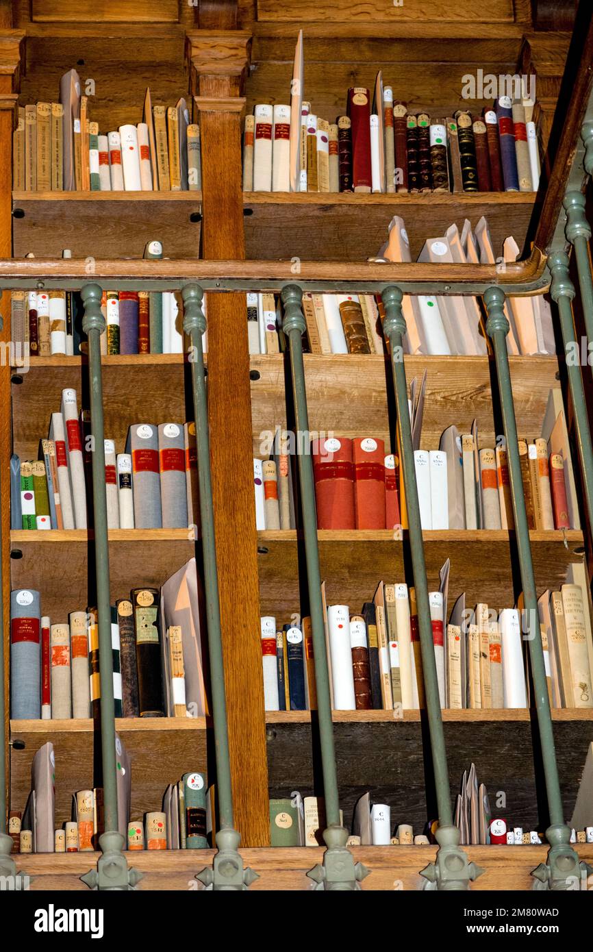 Books in Opera Garnier library Stock Photo - Alamy