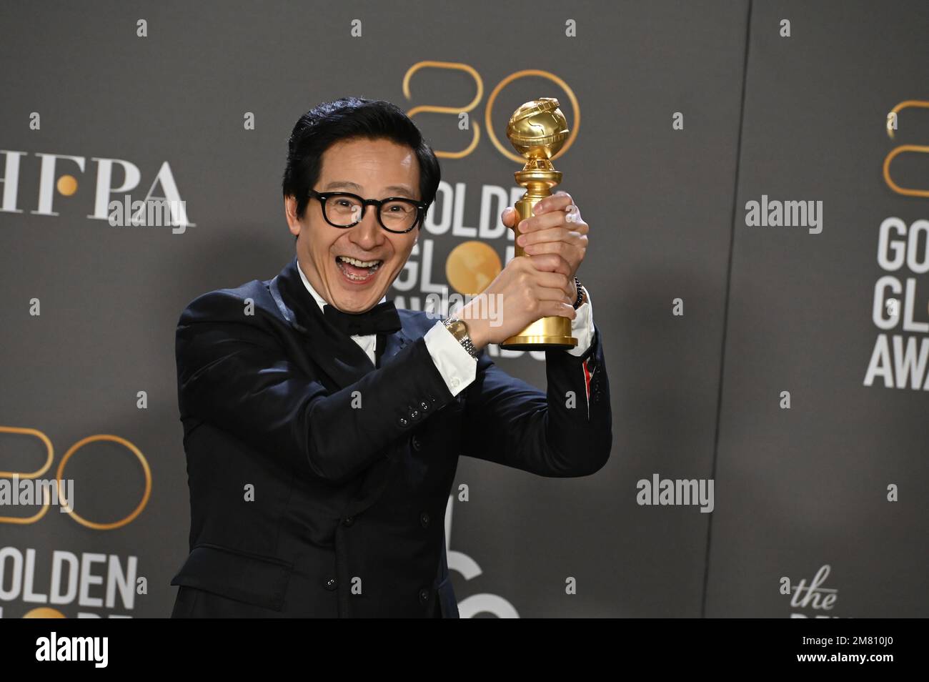 Los Angeles, USA. 10th Jan, 2023. Ke Huy Quan, Best Supporting Actor