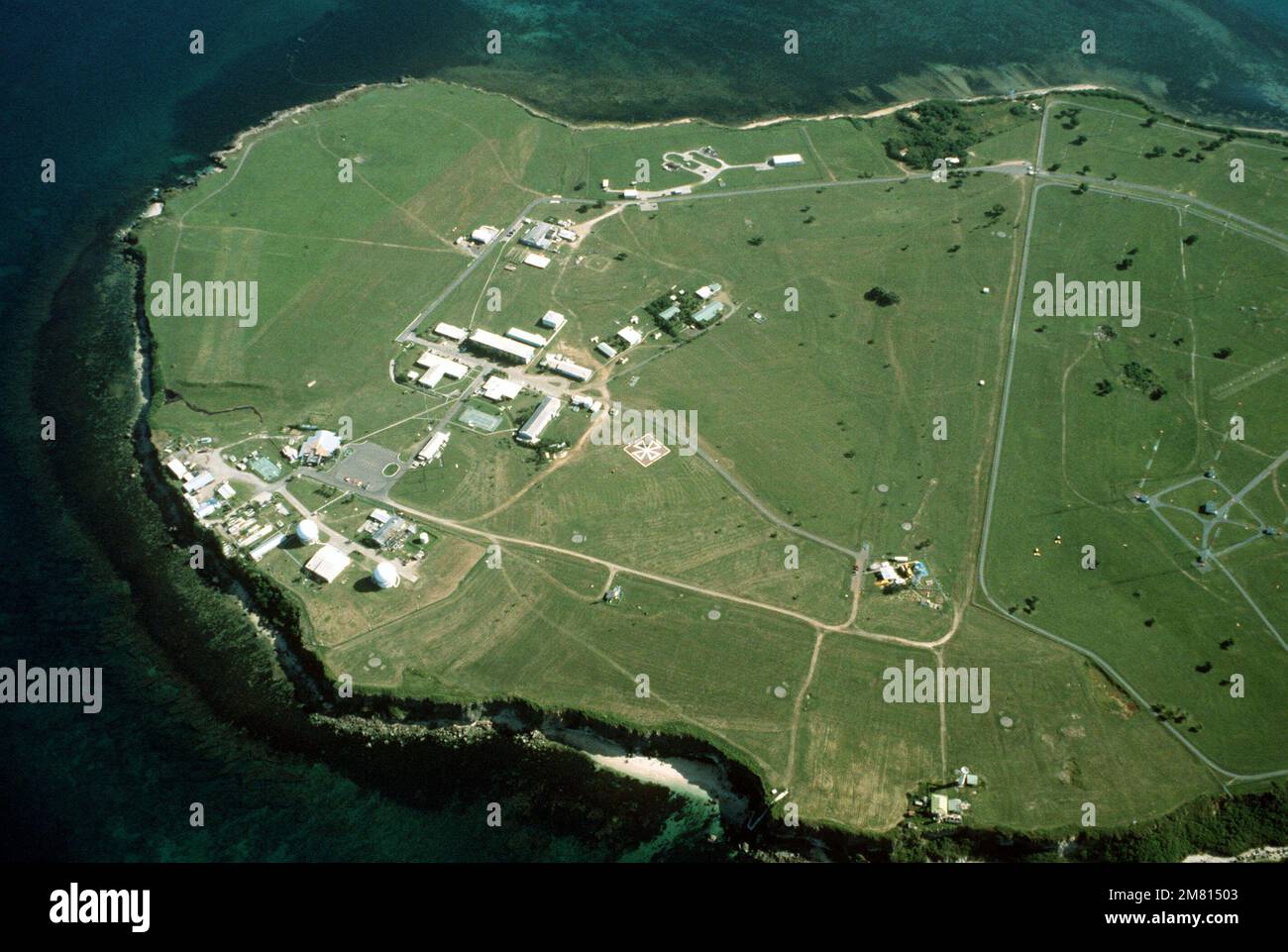 An aerial view of Wallace Air Station. Base Luzon Country Republic Of
