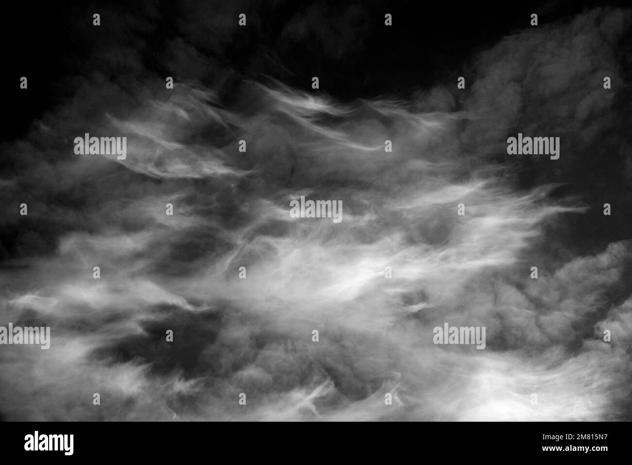 Ice crystals cloud Black and White Stock Photos & Images - Alamy
