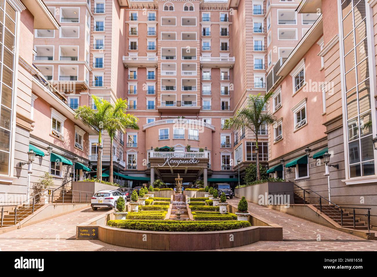 Villa Rosa Kempinski Kempinski has been welcoming guests to spectacular destinations in the most stunning style. Together we’ve explored the world and Stock Photo
