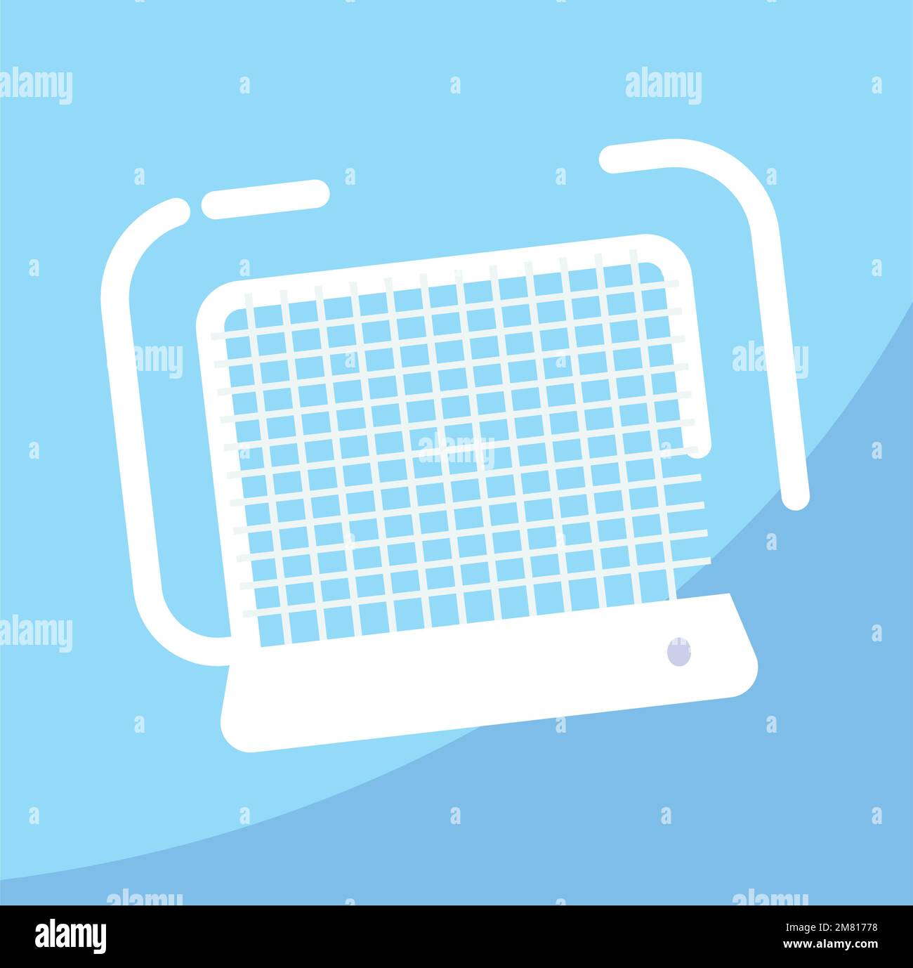Isolated soccer net icon Flat design Vector Stock Vector Image & Art ...