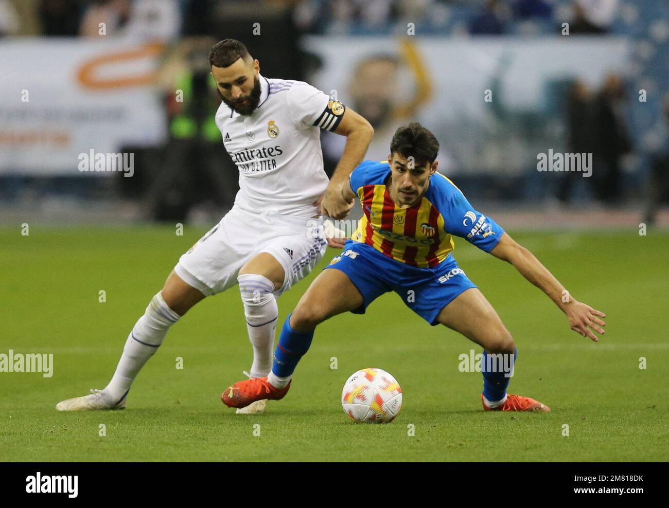 Soccer Football - Spanish Super Cup - Semi Final - Valencia v Real Madrid -  King Fahd Stadium, Riyadh, Saudi