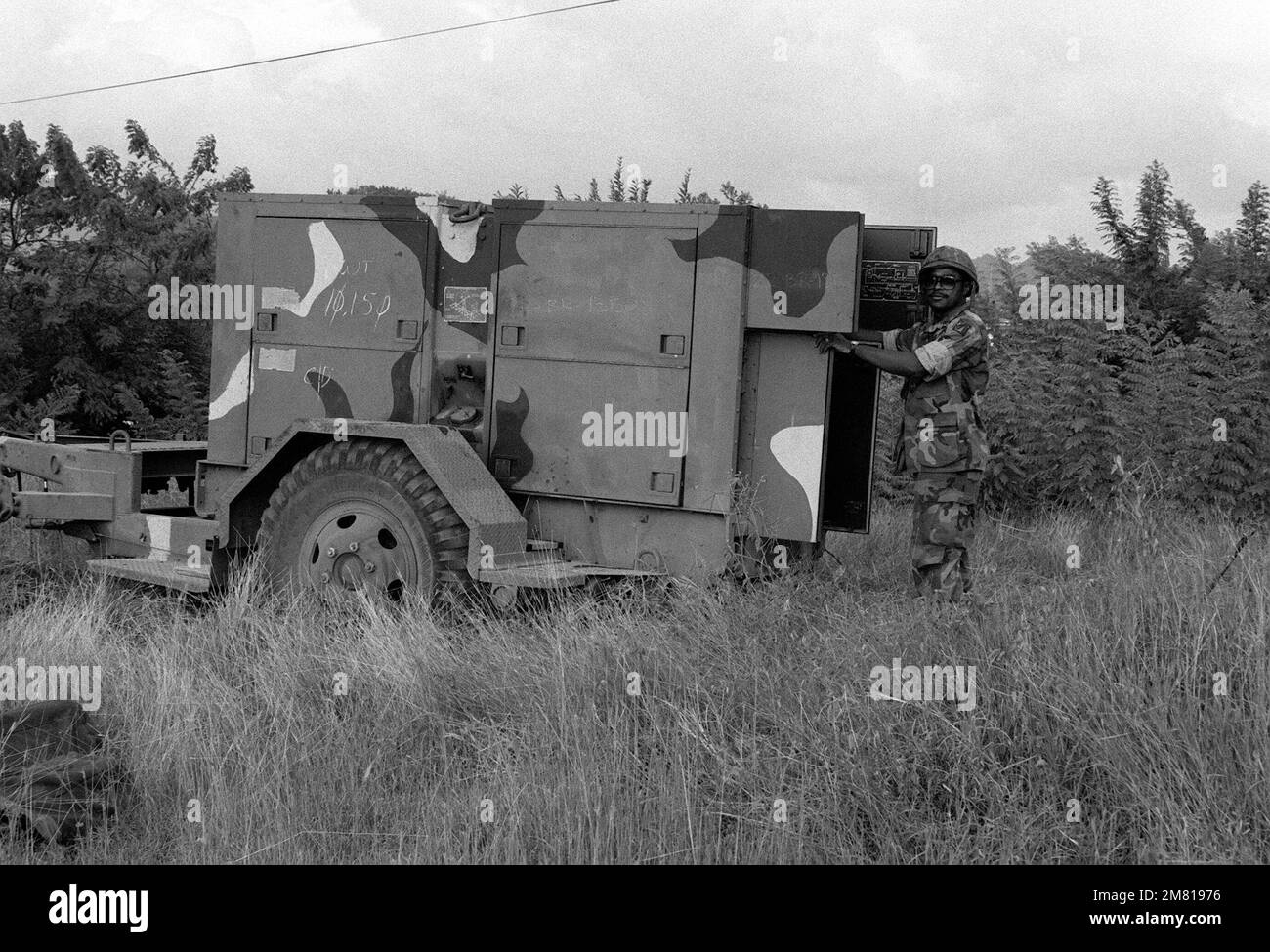 Portable generator Black and White Stock Photos & Images Alamy
