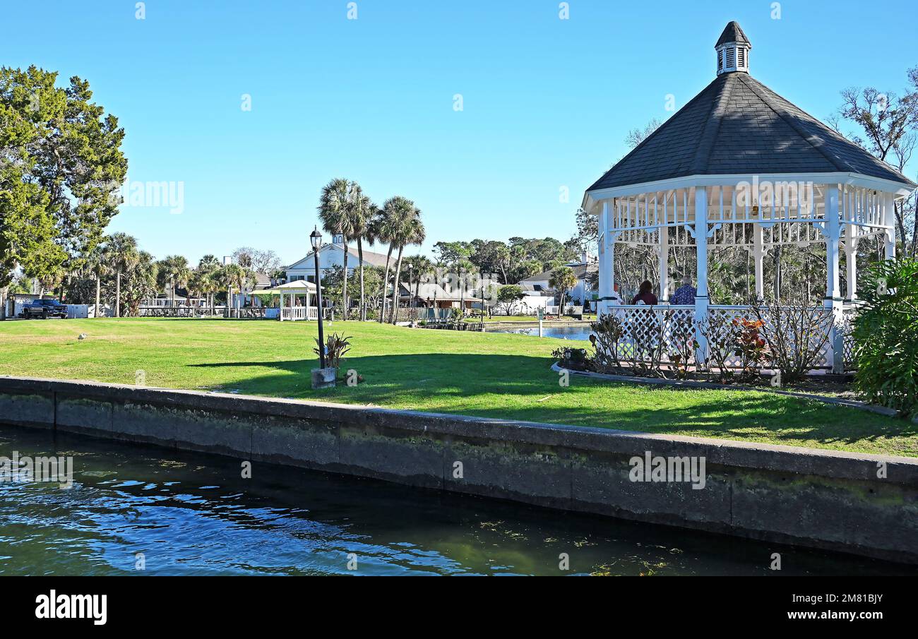 Crystal River and the Plantation Inn offers visitors a view of animal