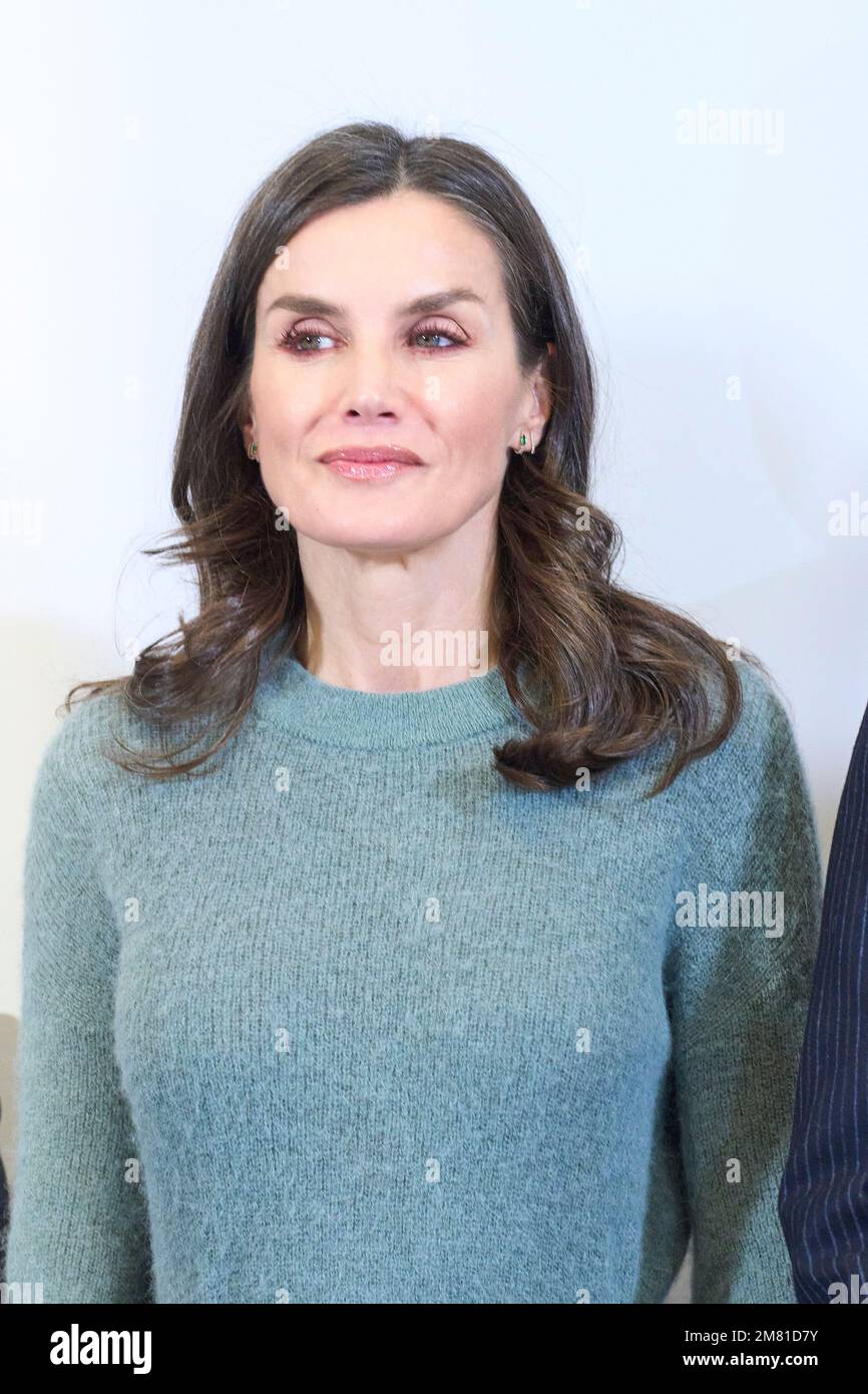 Madrid. Spain. 20230111, Queen Letizia of Spain attends closing