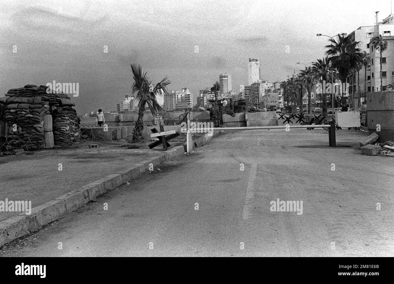 Beirut embassy Black and White Stock Photos & Images Alamy