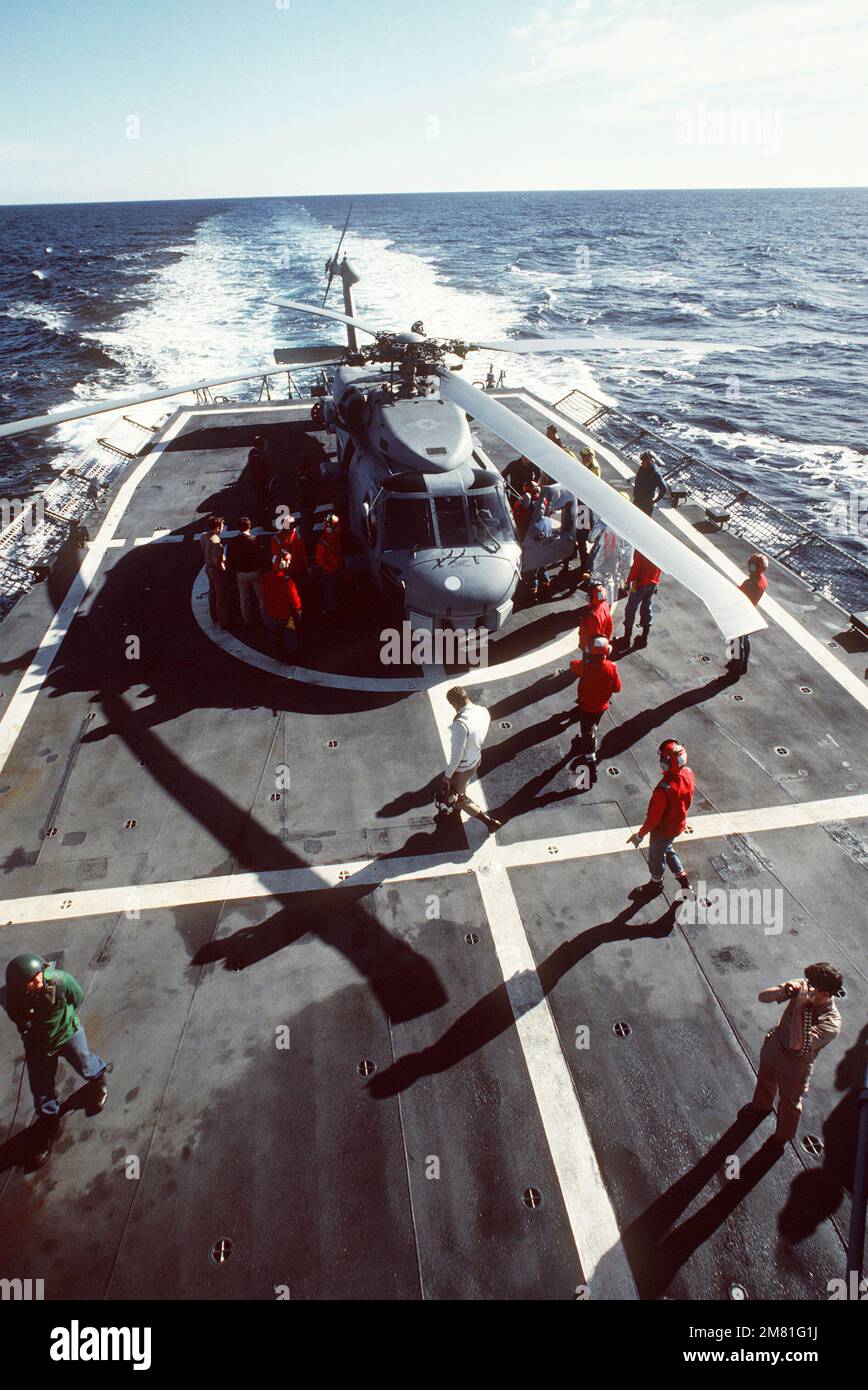 The Navy's first operational Mark III LAMPS (Light Airborne Multi