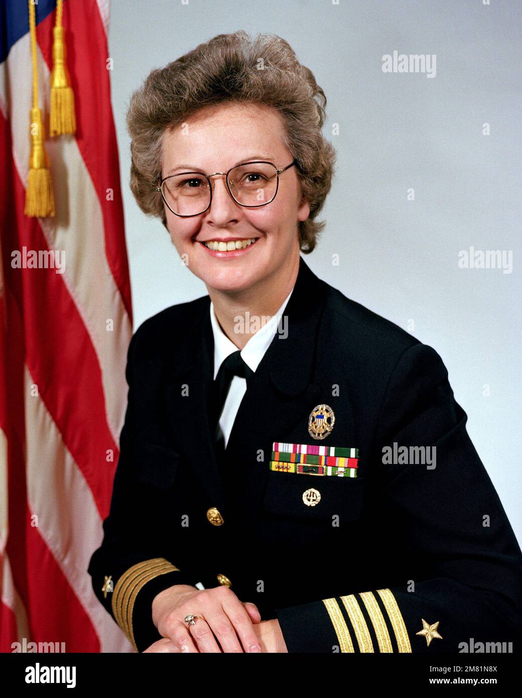 Captain Elizabeth G. Wylie, USN (uncovered). Country: Unknown Stock Photo