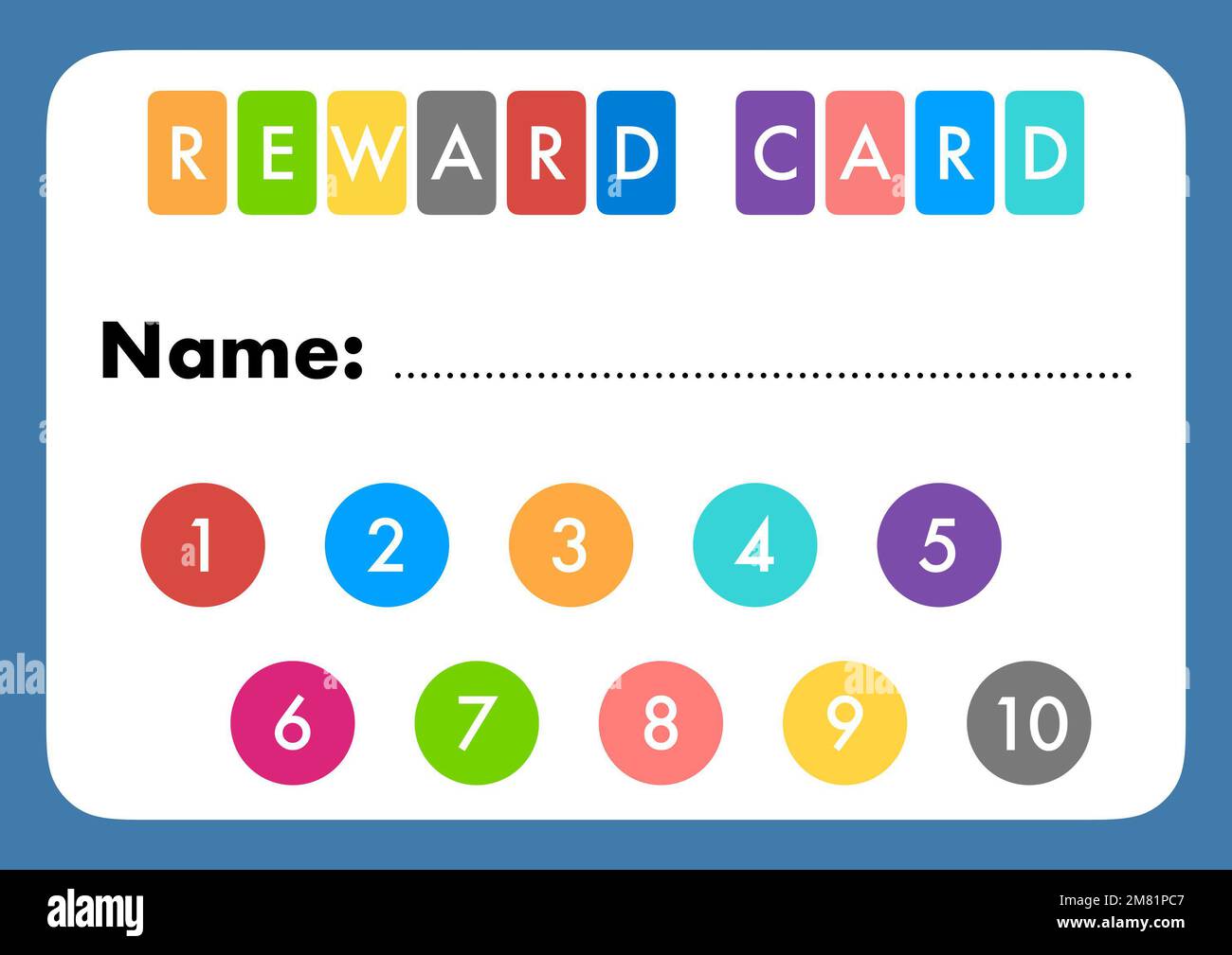 Student reward cards at ann kennedy blog