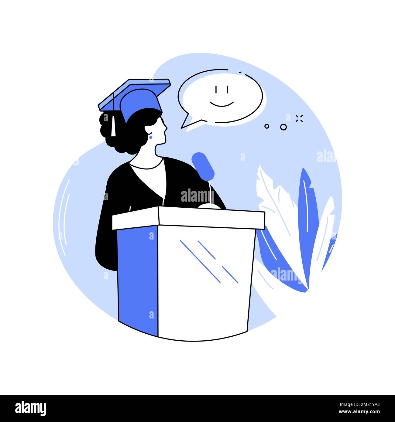 student speech clipart