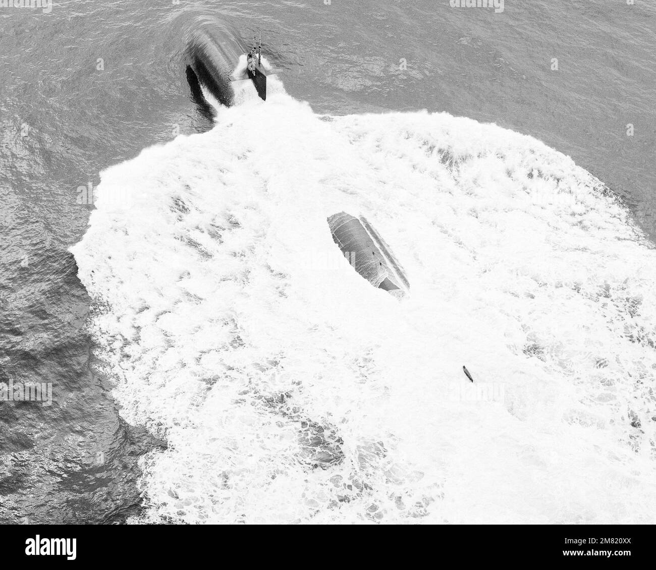 A port quarter view of the nuclearpowered attack submarine SALT LAKE