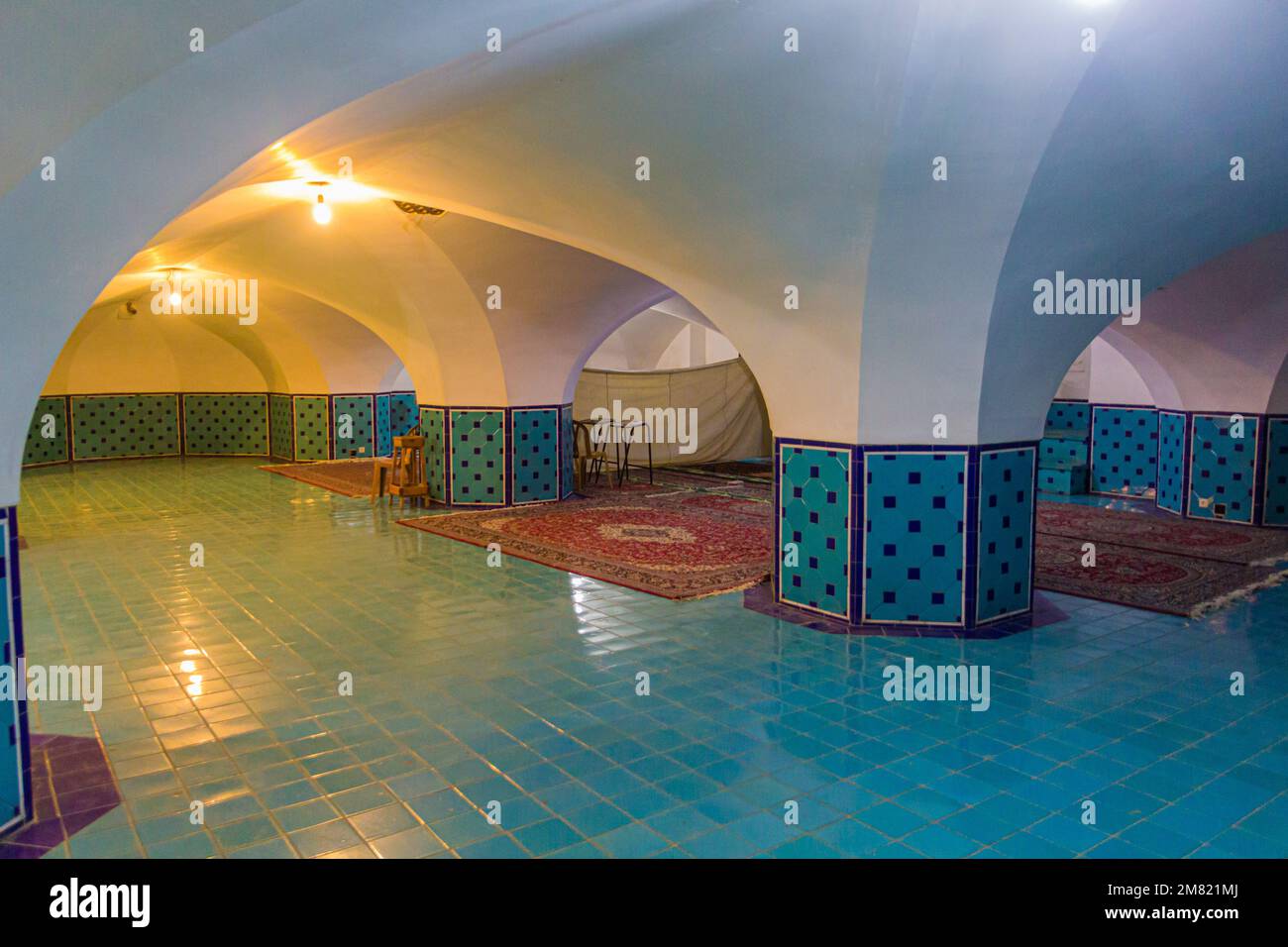 ISFAHAN, IRAN - JULY 10, 2019: Basement of Sheikh Lotfollah Mosque in ...