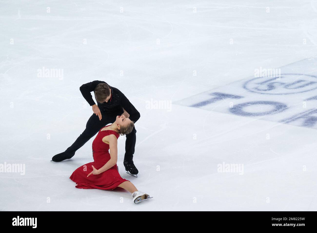 Turin, Italy. 09th Dec, 2022. Katerina Mrazkova and Daniel Mrazek (CZE