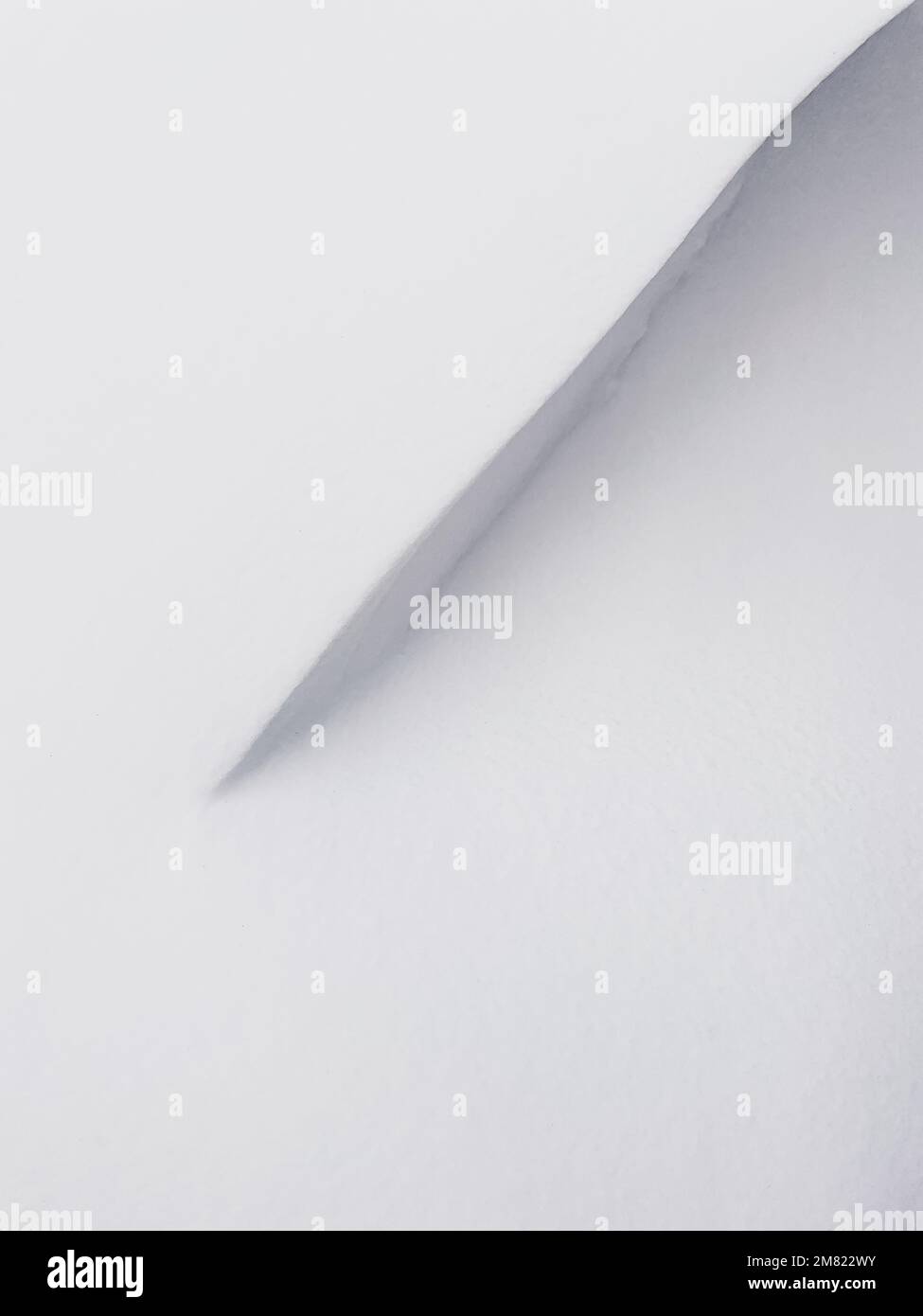 Abstract snow drift lines on hi-res stock photography and images - Alamy