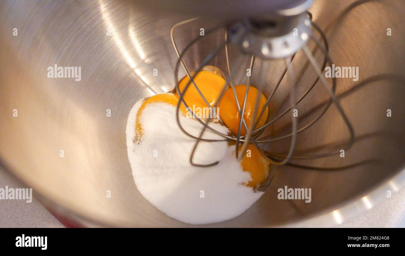 Eggs and sugar coffee mixer hires stock photography and images Alamy