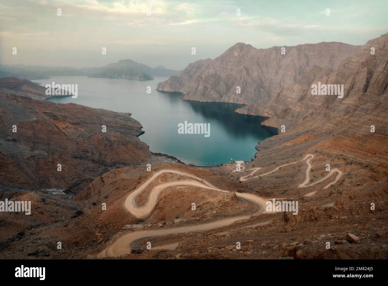 Khasab oman aerial hi-res stock photography and images - Alamy