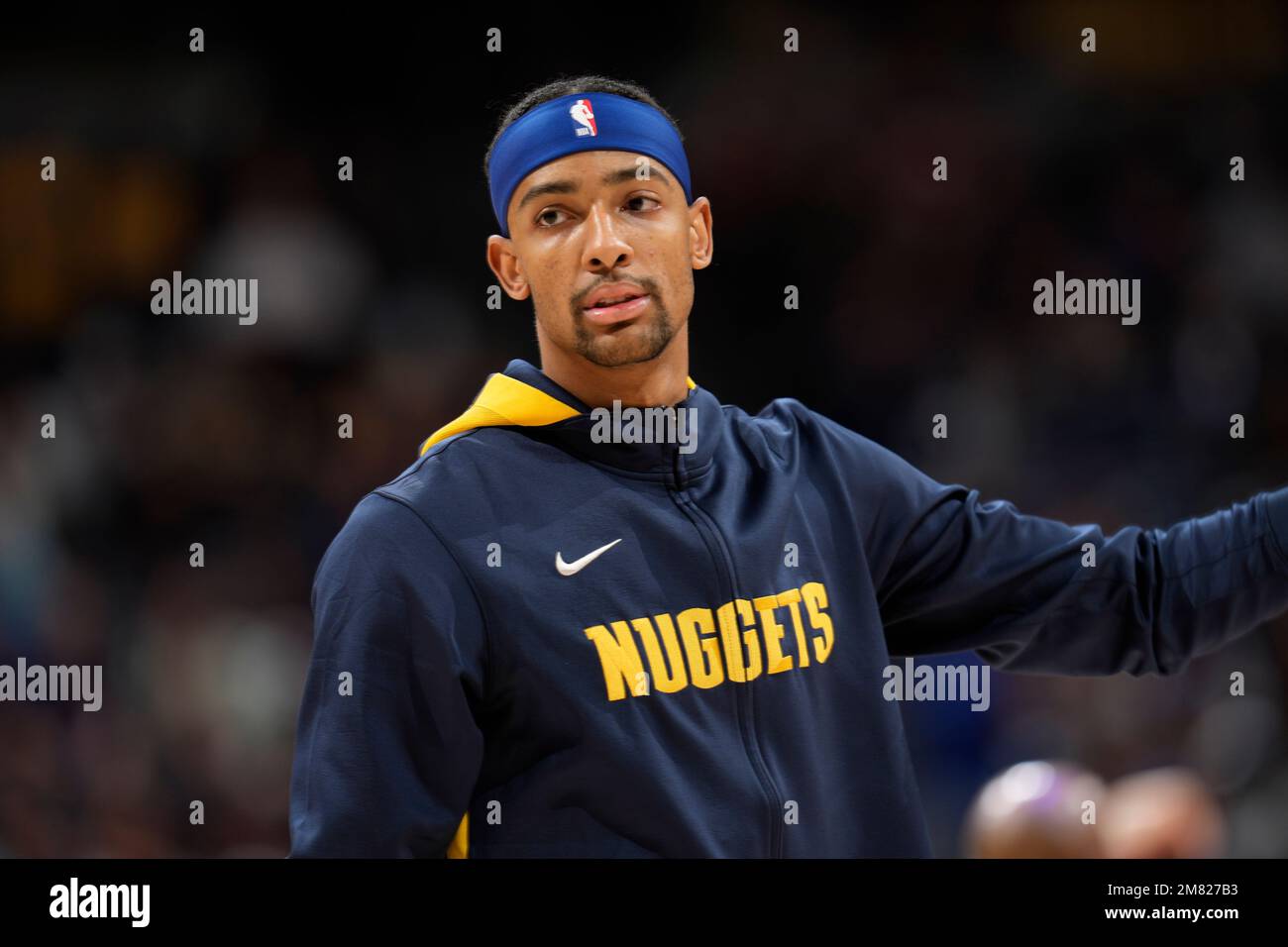 Denver Nuggets forward Zeke Nnaji (22) in the second half of an NBA