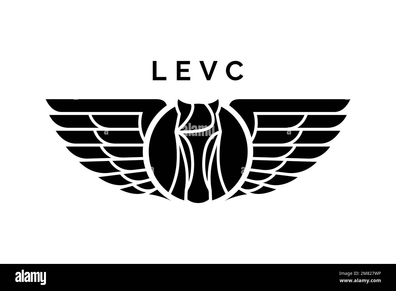 London Electric Vehicle Company, Logo, White Background Stock Photo Alamy