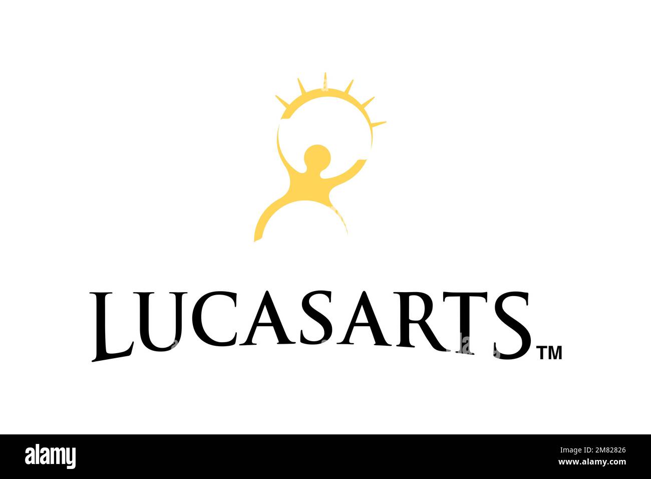 LucasArts, Logo, White background Stock Photo Alamy