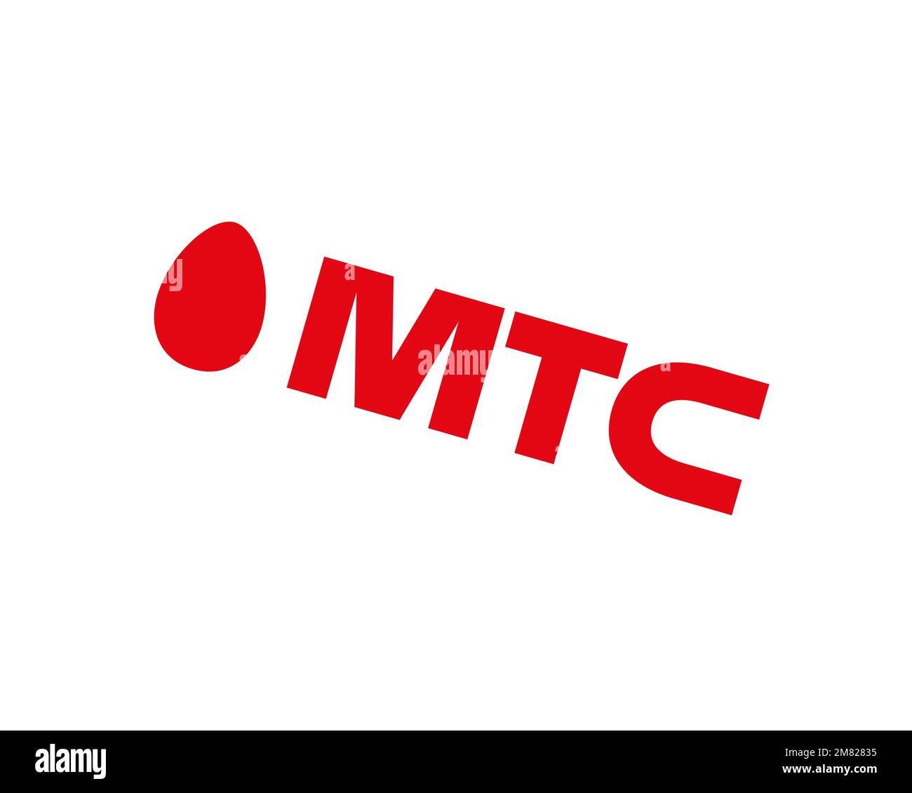 MTS network provider, rotated logo, white background B Stock Photo - Alamy