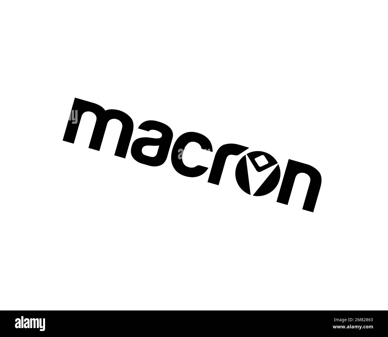 Macron logo hi-res stock photography and images - Alamy