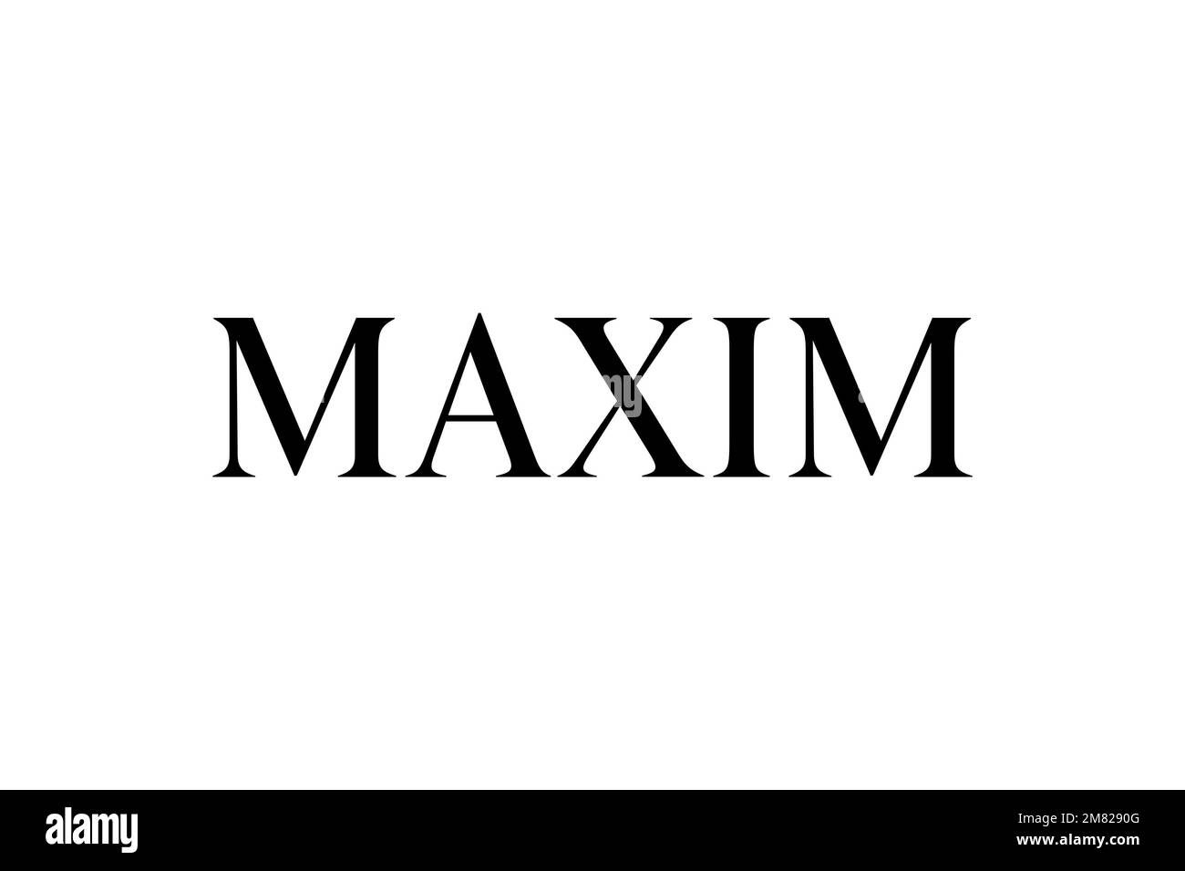Maxim magazine Black and White Stock Photos & Images - Alamy