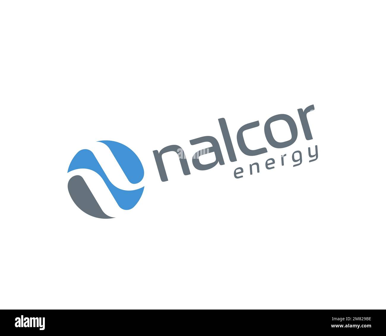 Nalcor Energy, rotated logo, white background Stock Photo Alamy