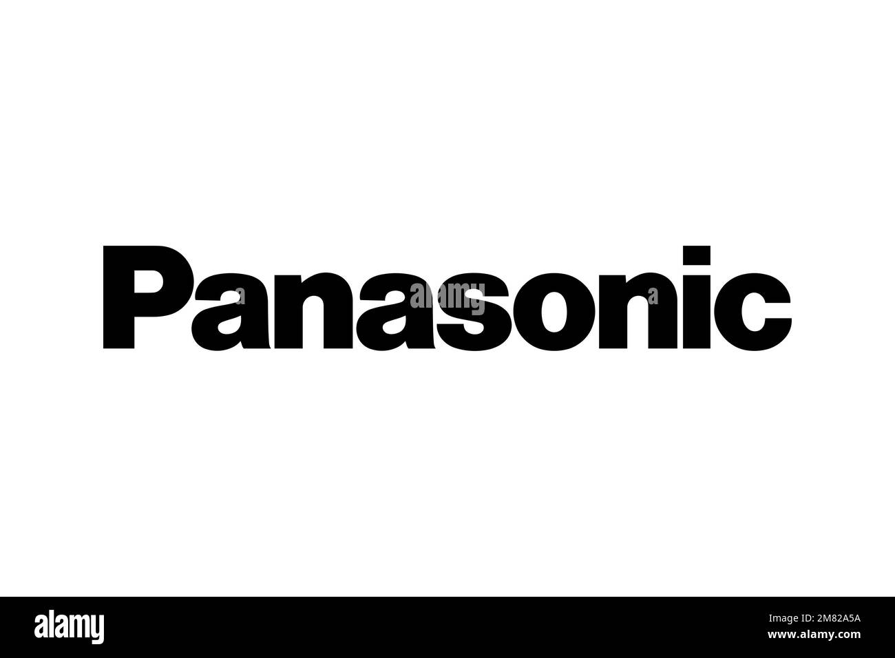 Panasonic, Logo, White background Stock Photo