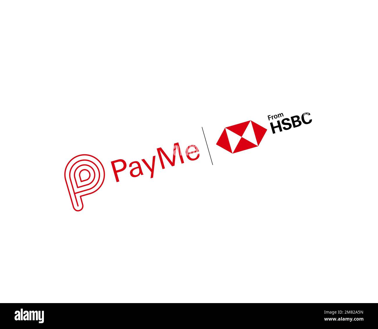 PayMe, rotated logo, white background Stock Photo - Alamy