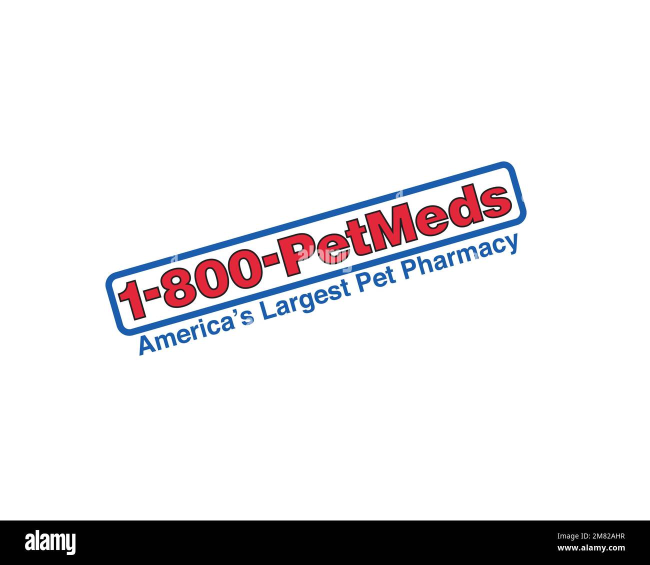 PetMed Express, rotated logo, white background Stock Photo Alamy