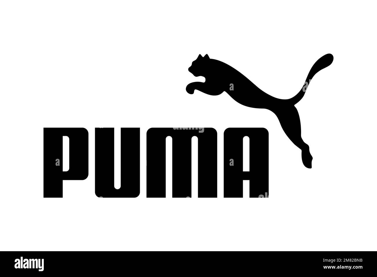 Cougar brand, Logo, White background Stock Photo Alamy