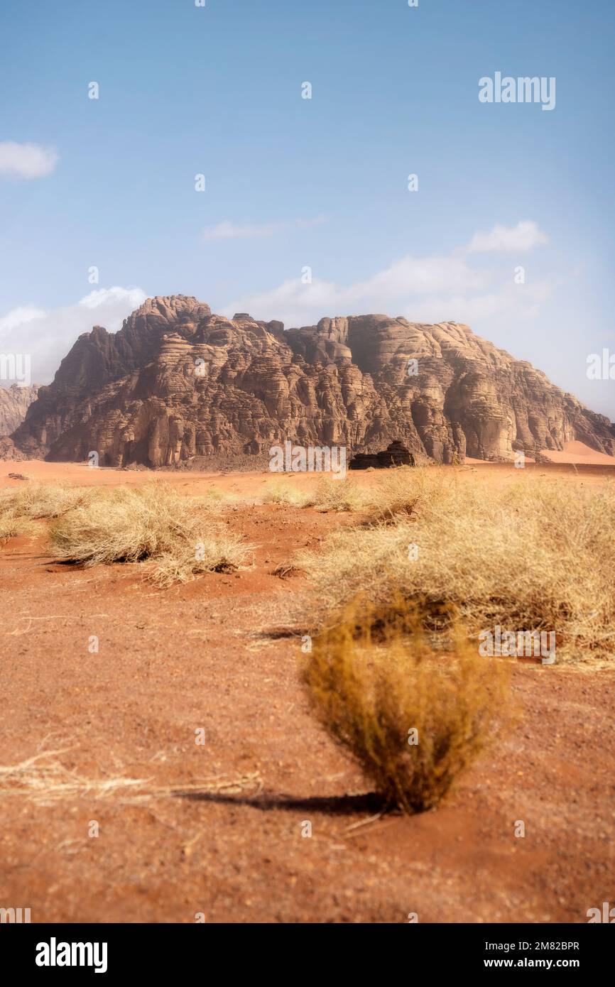 Red Desert in northern Saudi Arabia taken in January 2022 Stock Photo ...