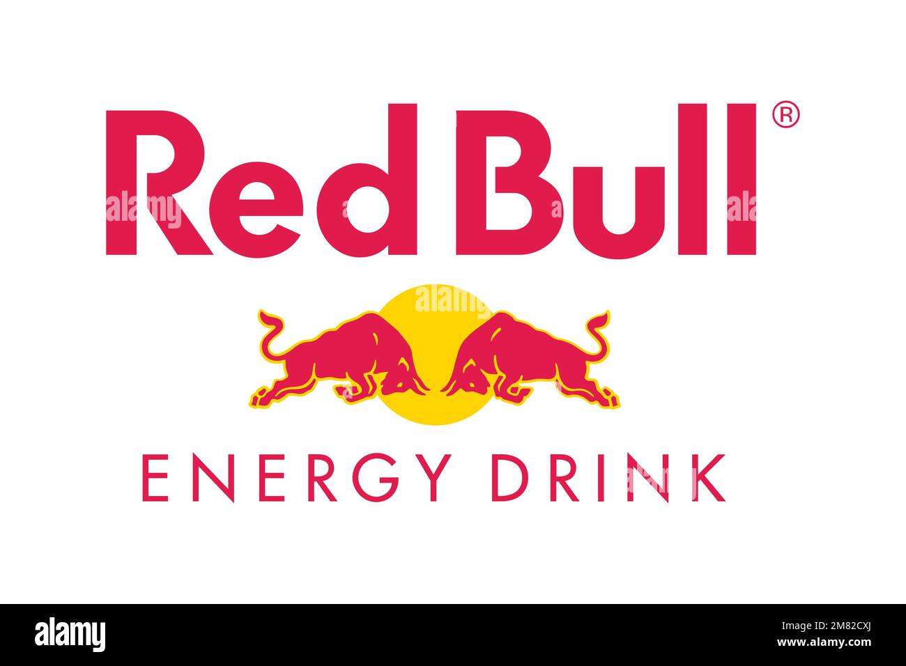 Red Bull, Logo, White background Stock Photo Alamy