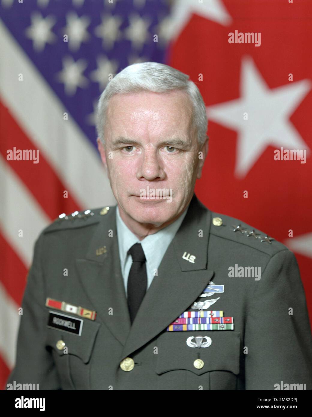 Lieutenant General James M. Rockwell(uncovered). Country Unknown Stock