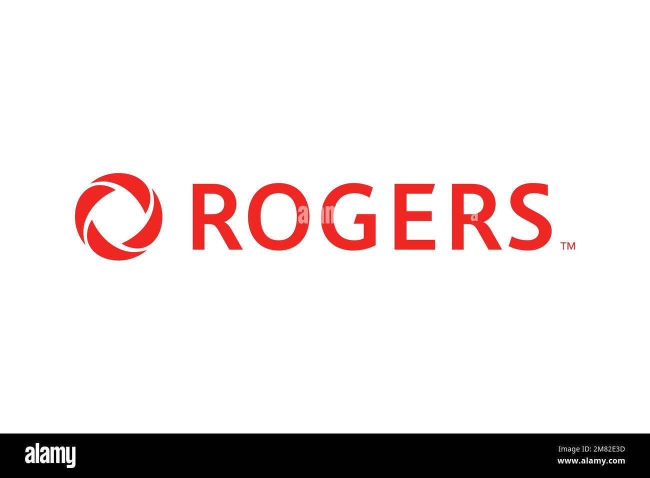 Rogers Wireless, Logo, White Background Stock Photo Alamy