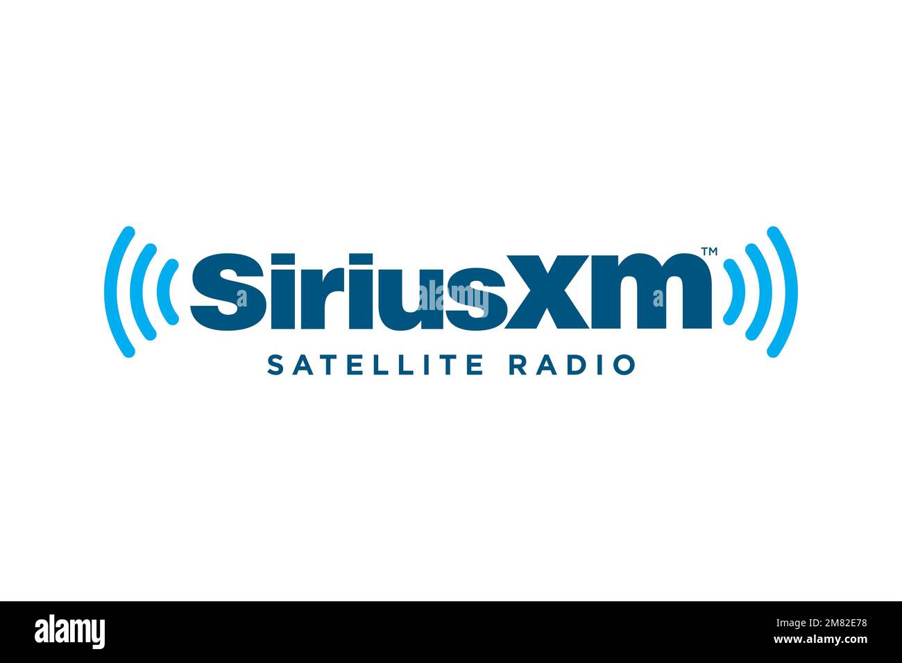 Sirius XM, Logo, White background Stock Photo Alamy