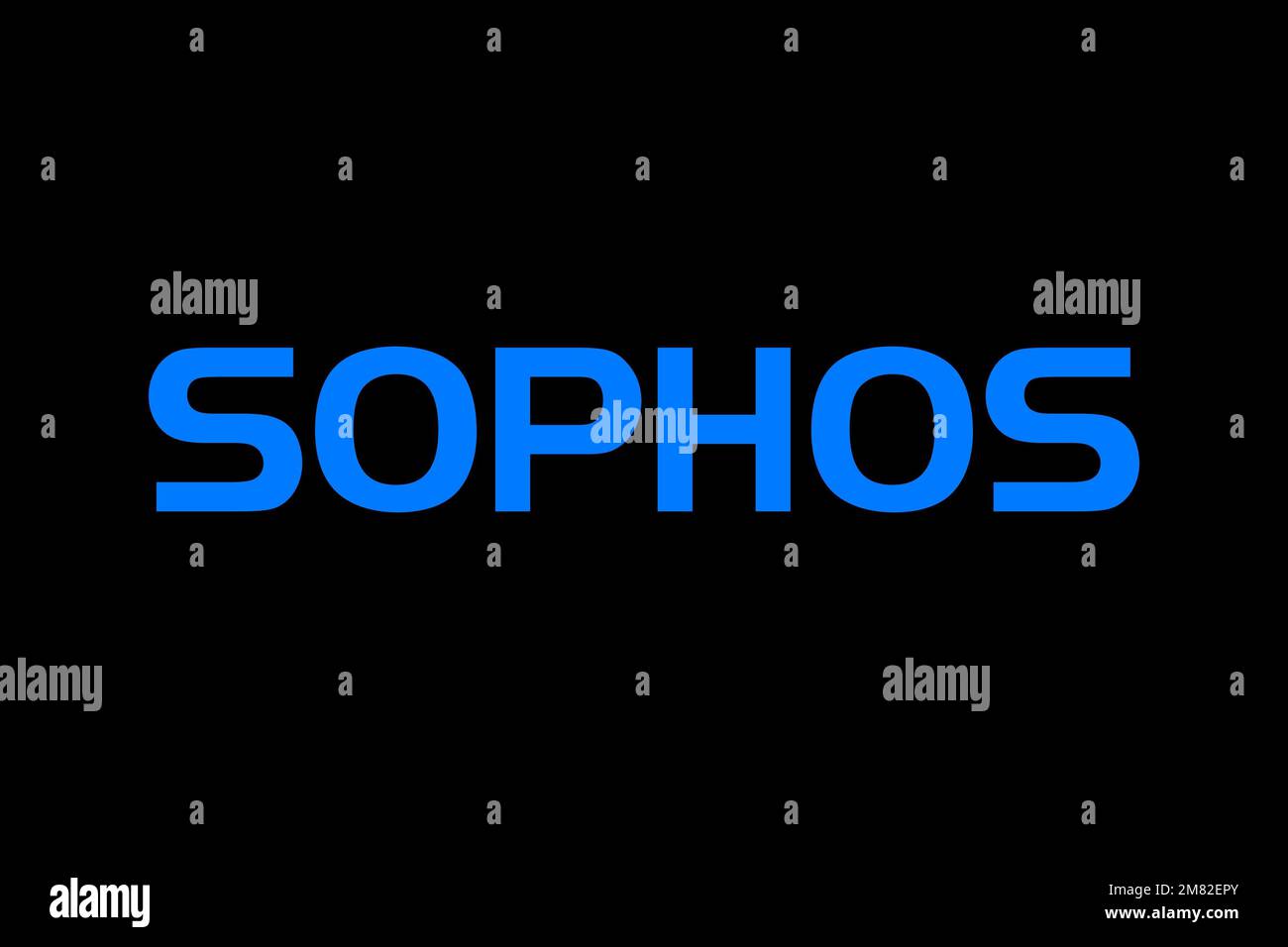 Sophos, Logo, Black background Stock Photo - Alamy