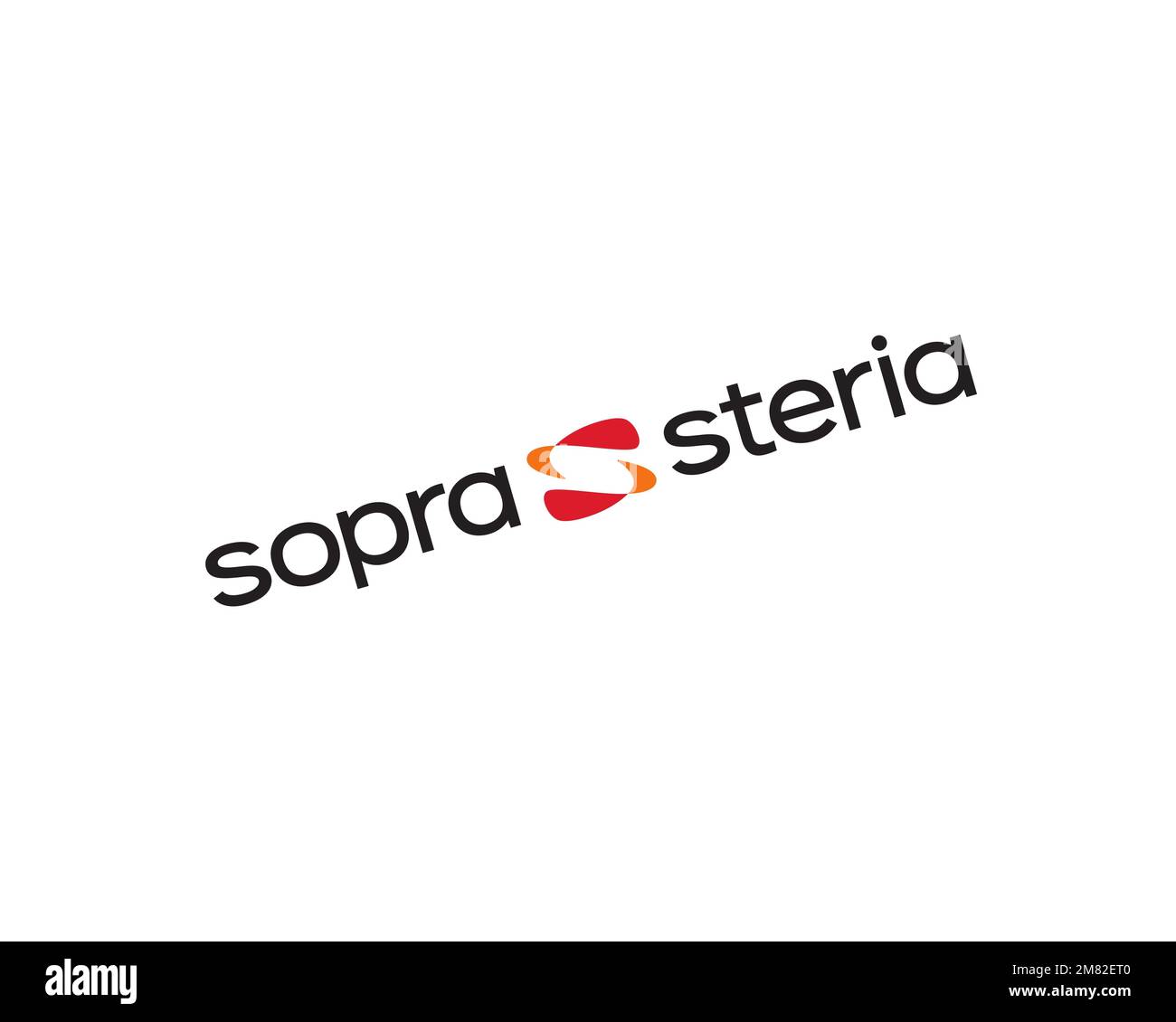 Sopra Steria, rotated logo, white background Stock Photo - Alamy