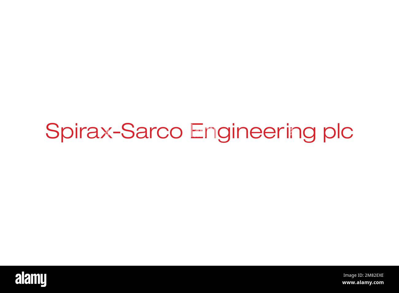 Spirax Sarco Engineering, Logo, White Background Stock Photo Alamy