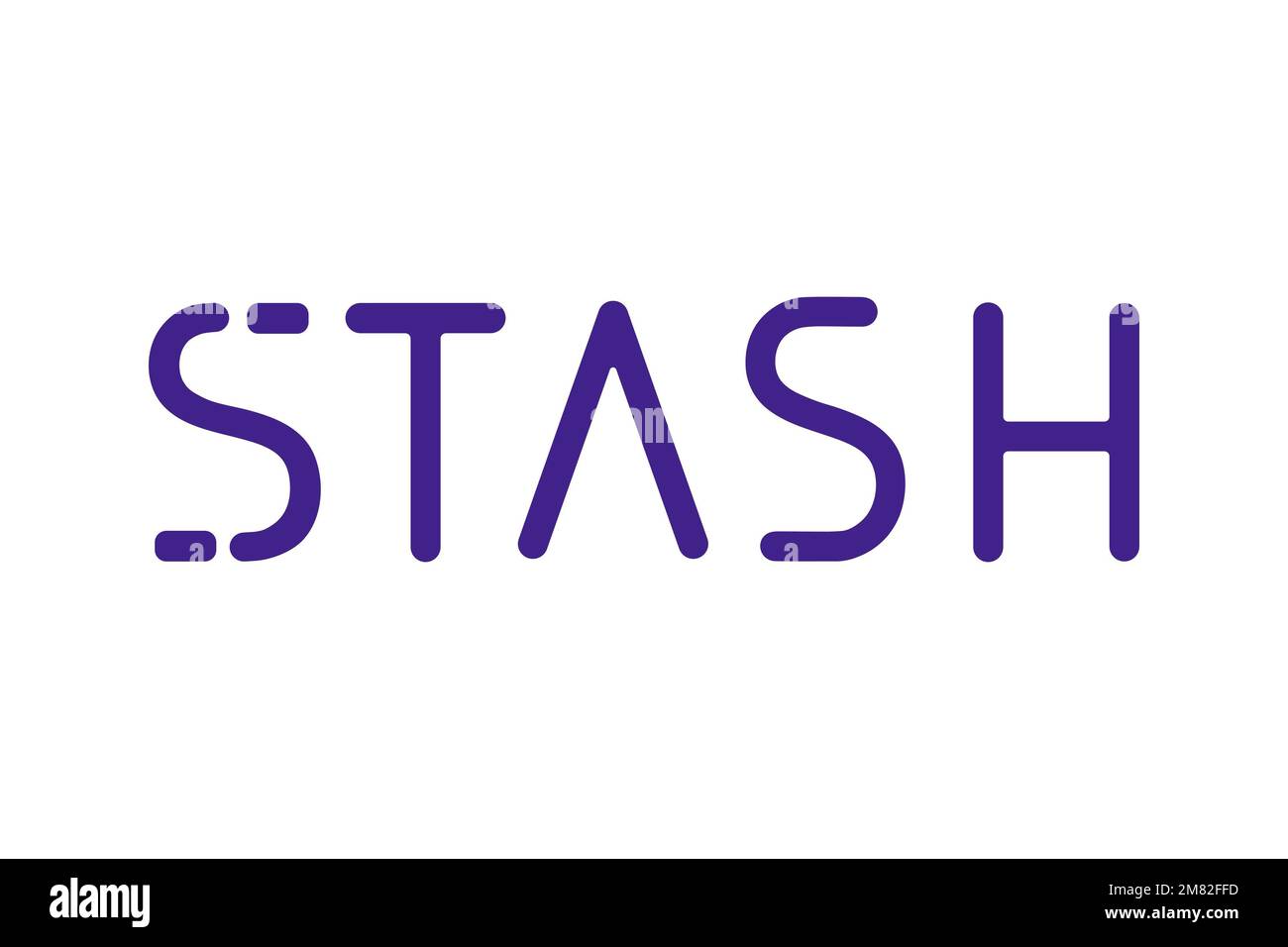 Stash company, Logo, White background Stock Photo Alamy