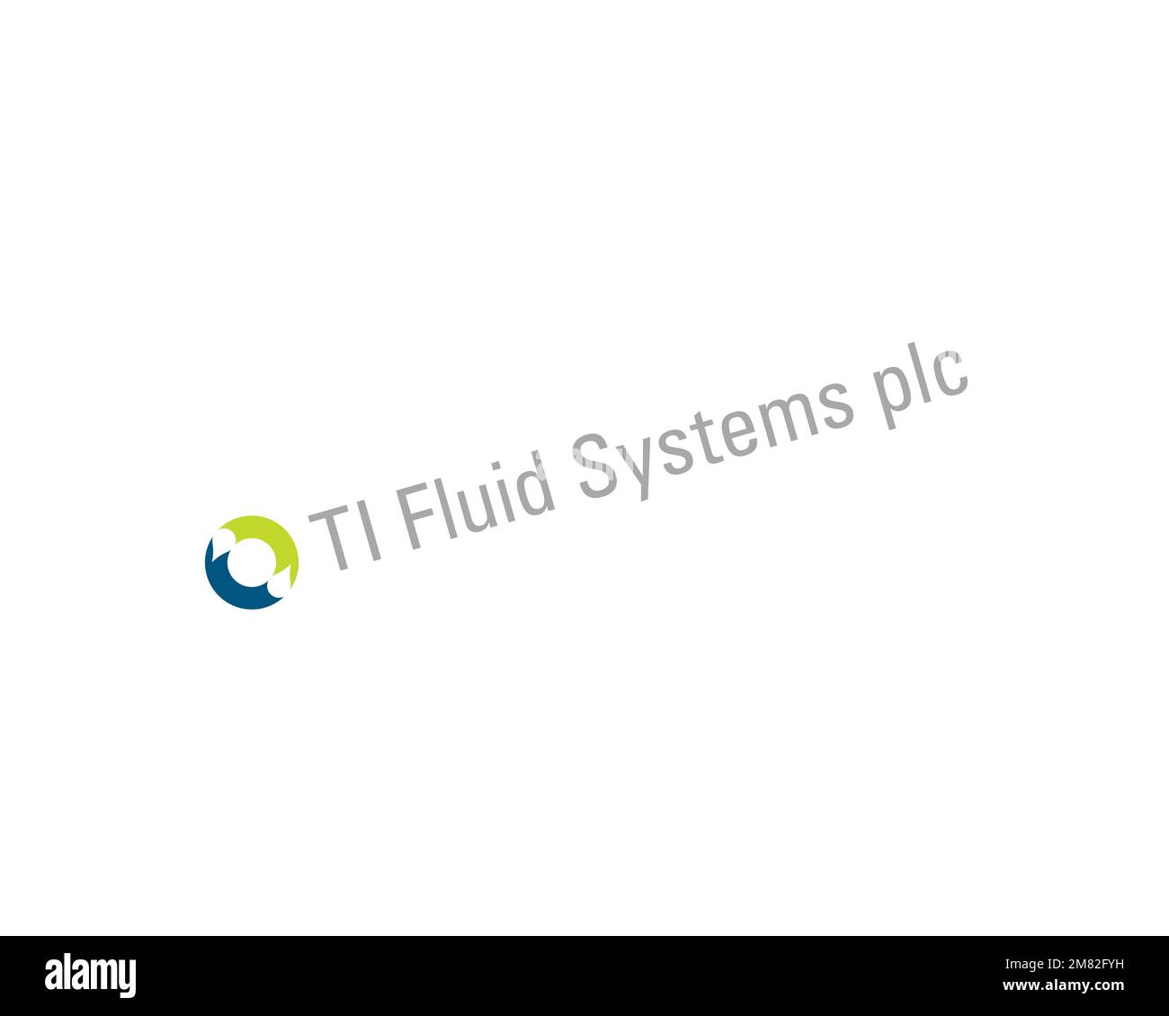 TI Fluid Systems, rotated logo, white background Stock Photo Alamy