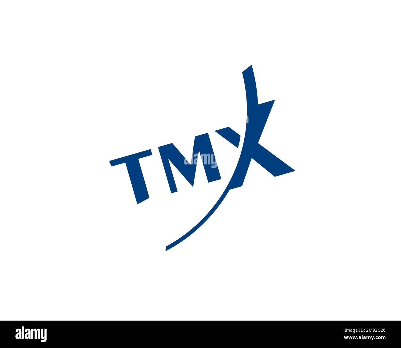 TMX Group, rotated logo, white background Stock Photo - Alamy